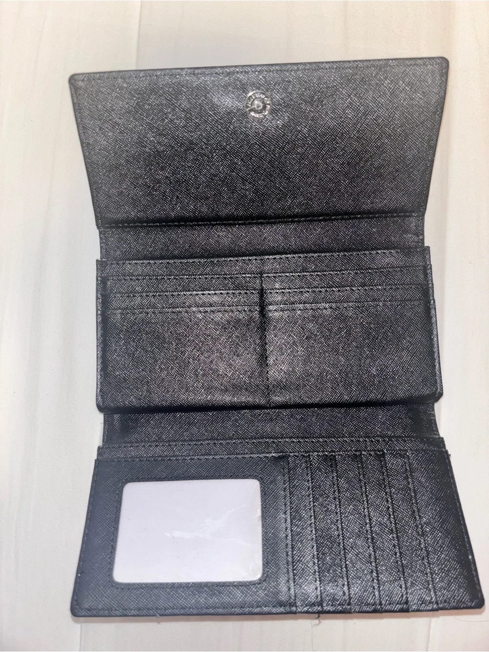 Burberry Pink Check Leather Wallet